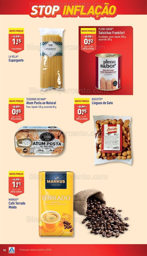 Antevisão Folheto ALDI Promoções de 19 a 25 junho