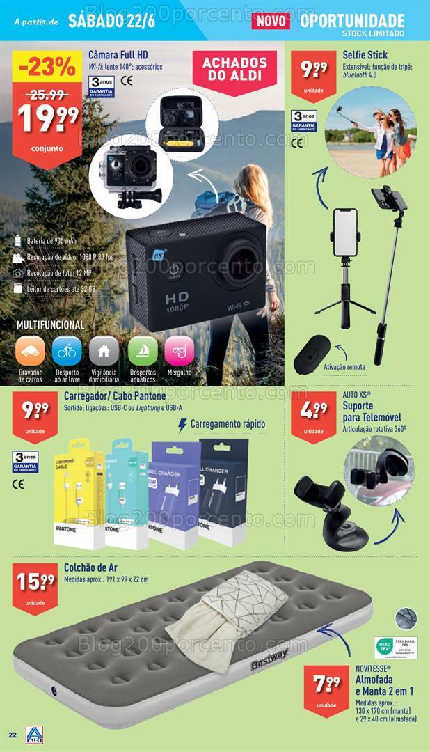 Antevisão Folheto ALDI Promoções de 19 a 25 junho