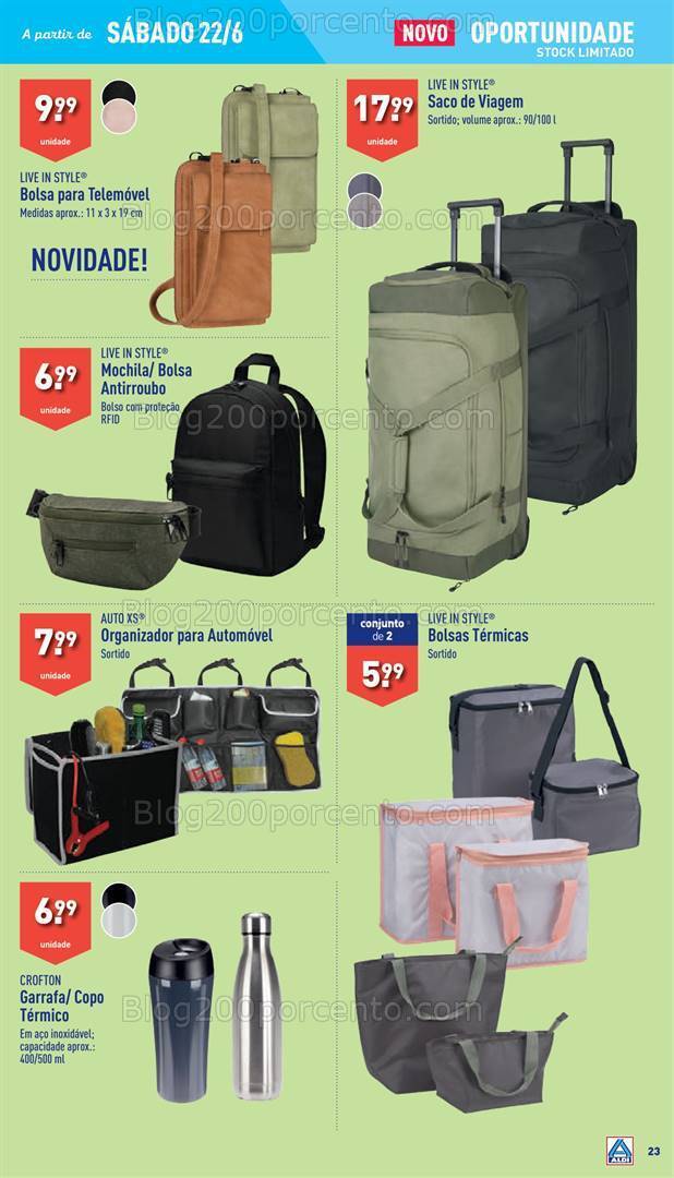 Antevisão Folheto ALDI Promoções de 19 a 25 junho