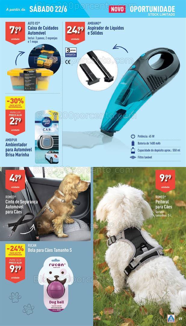Antevisão Folheto ALDI Promoções de 19 a 25 junho