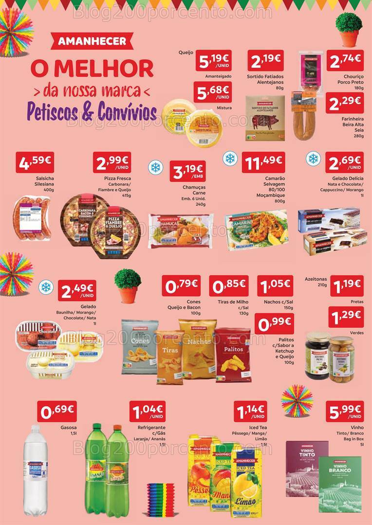 Antevisão Folheto AMANHECER Promoções de 13 a 19 junho