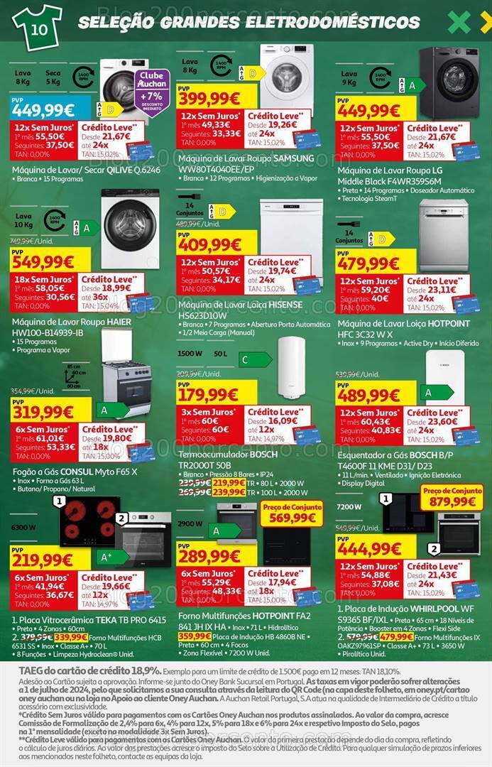 Antevisão Folheto AUCHAN Tecnologia Promoções de 19 junho a 8 julho
