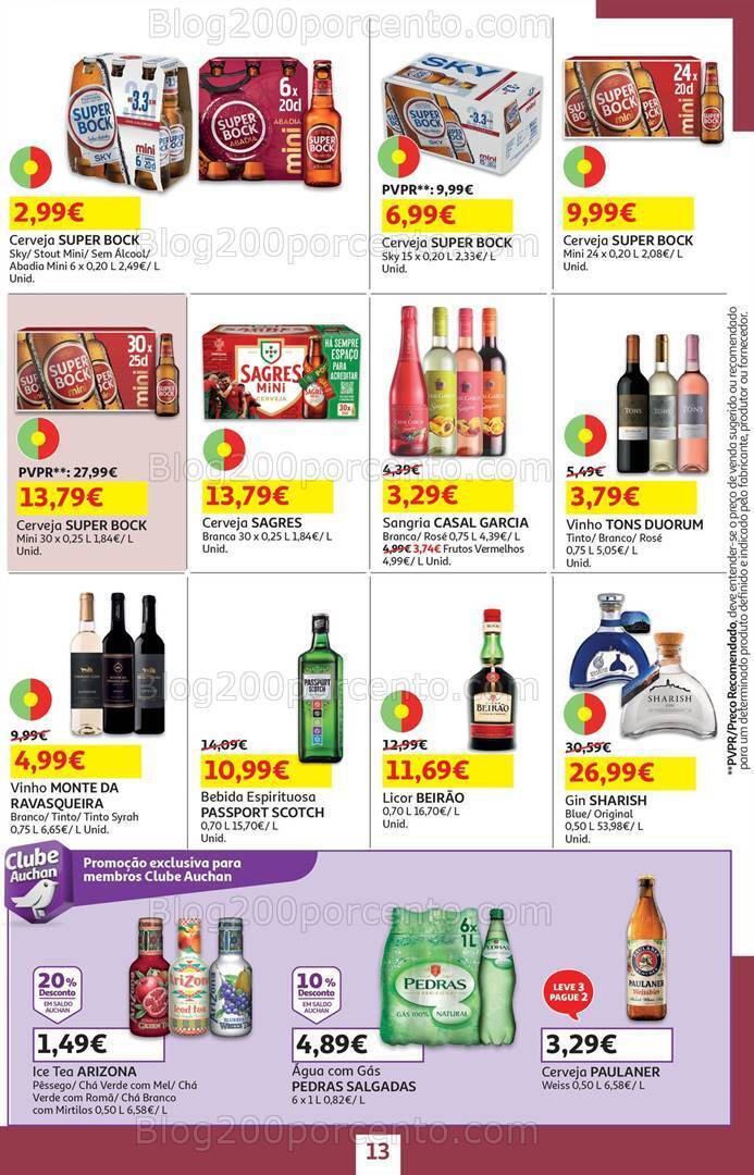 Antevisão Folheto AUCHAN Promoções de 19 junho a 8 julho