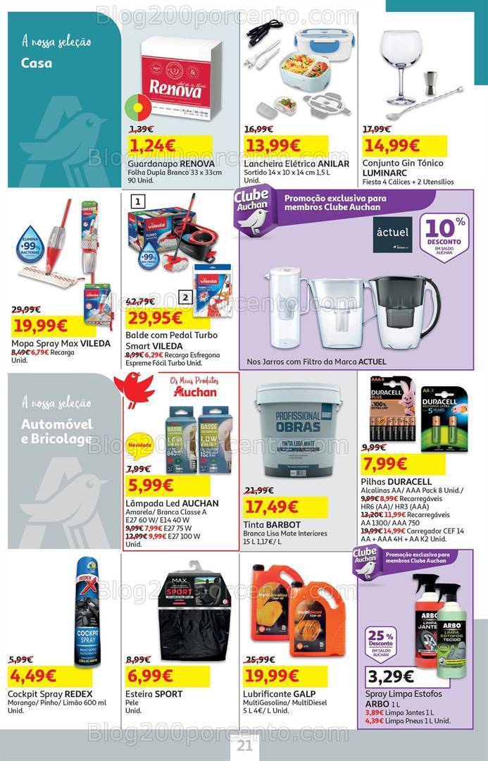 Antevisão Folheto AUCHAN Promoções de 19 junho a 8 julho