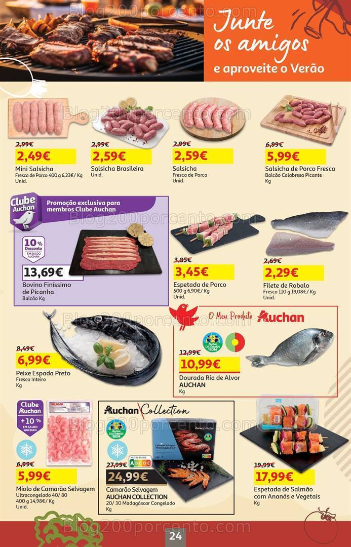Antevisão Folheto AUCHAN Promoções de 19 junho a 8 julho