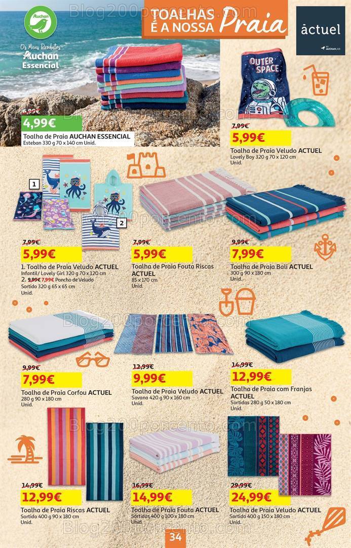 Antevisão Folheto AUCHAN Promoções de 19 junho a 8 julho