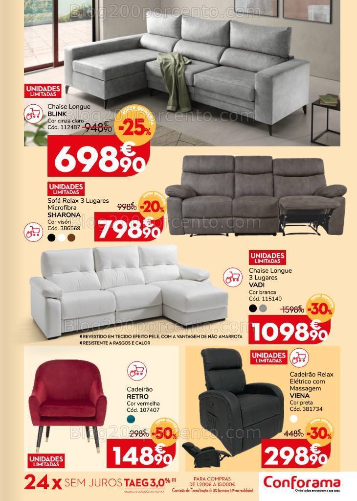 Antevisão Folheto CONFORAMA Promoções de 13 a 26 junho
