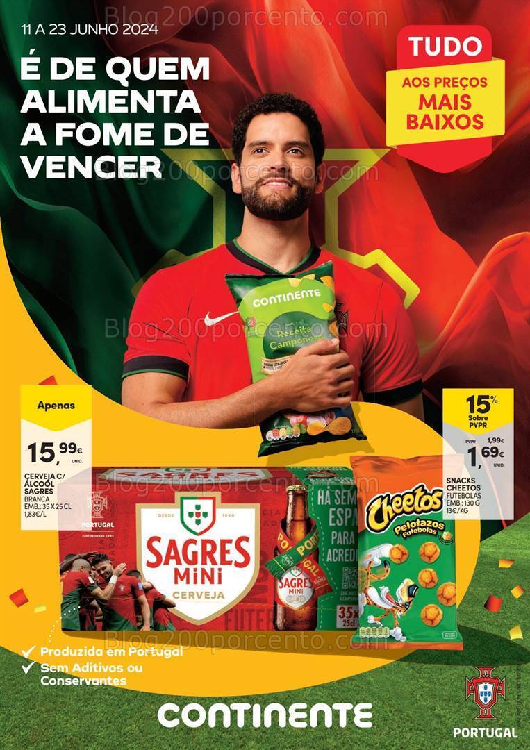 Antevisão Folheto CONTINENTE Promoções de 11 a 17 junho