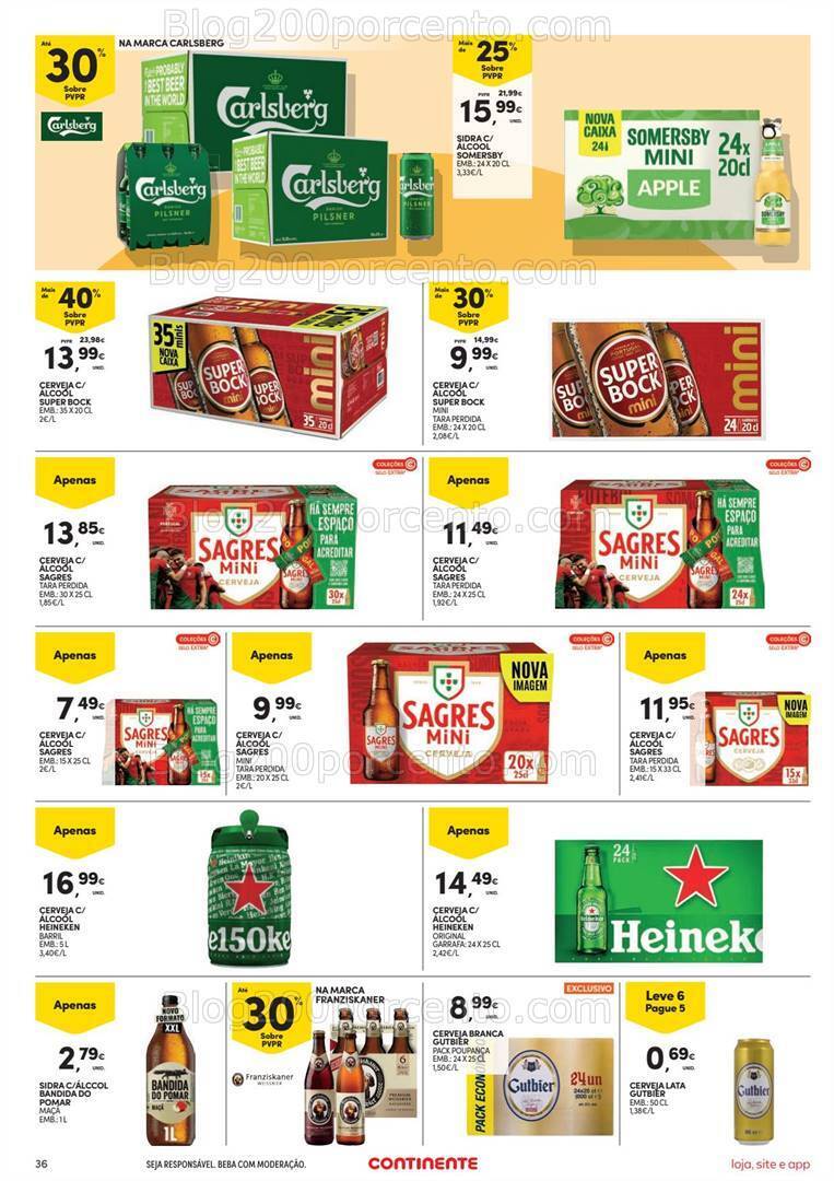Antevisão Folheto CONTINENTE Promoções de 11 a 17 junho