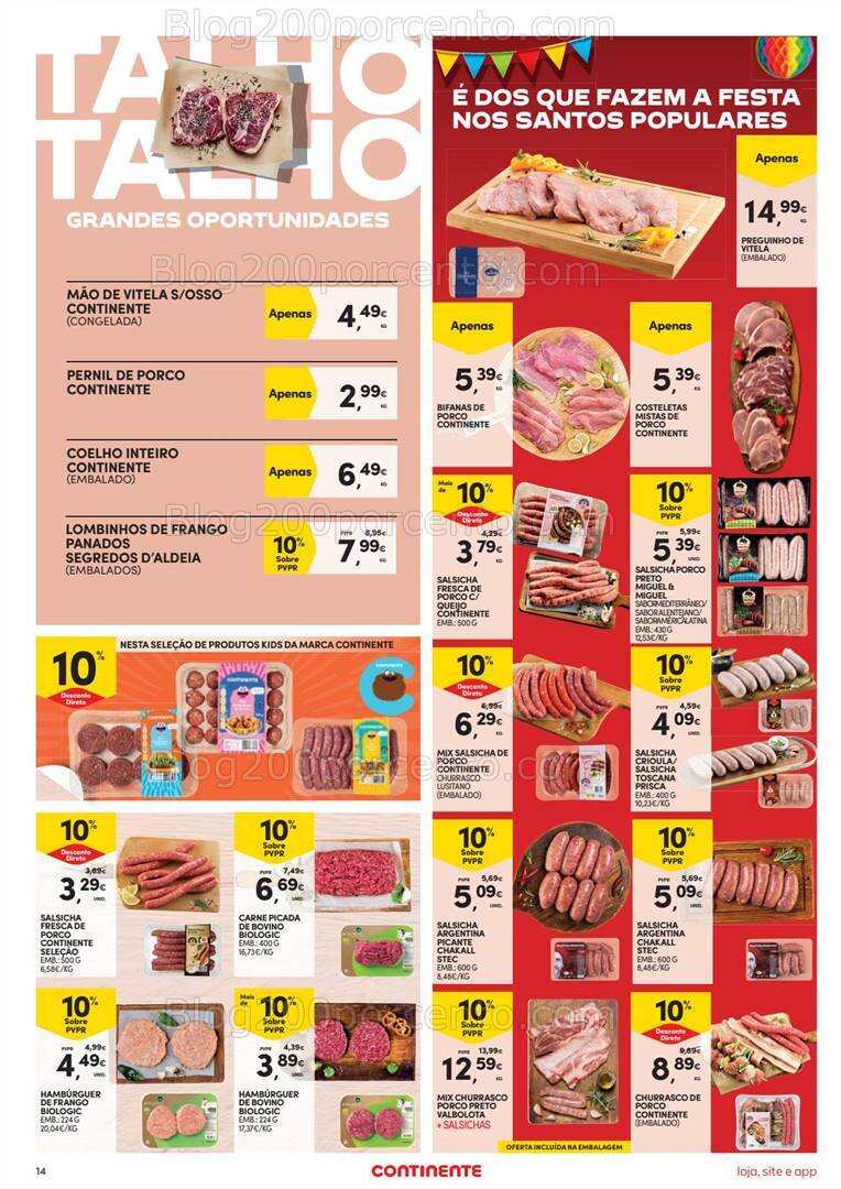 Antevisão Folheto CONTINENTE Promoções de 18 a 24 julho