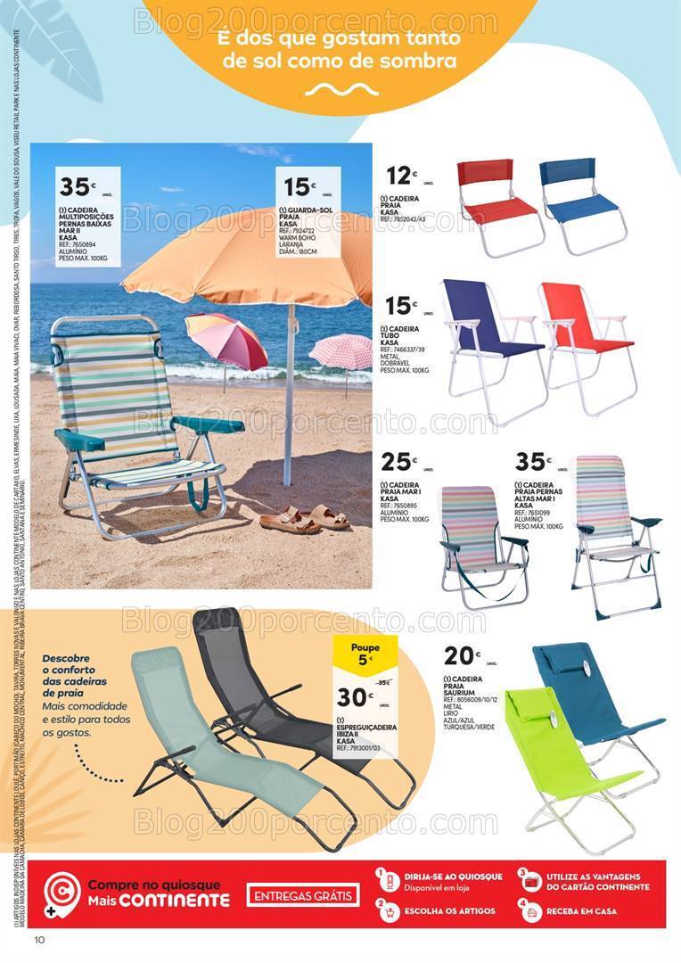 Antevisão Folheto CONTINENTE Verão Promoções de 25 junho a 28 julho
