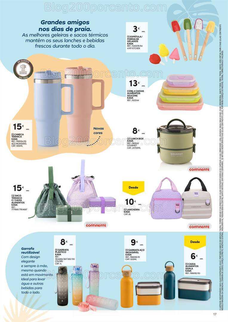 Antevisão Folheto CONTINENTE Verão Promoções de 25 junho a 28 julho