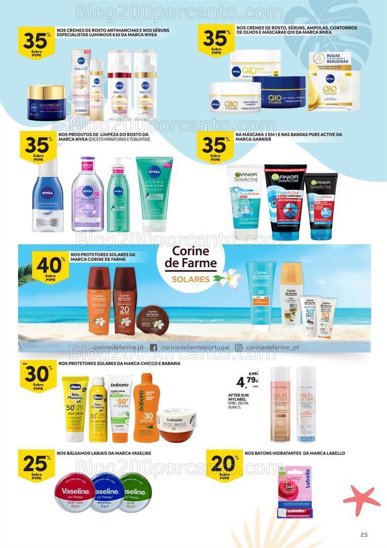 Antevisão Folheto CONTINENTE Verão Promoções de 25 junho a 28 julho