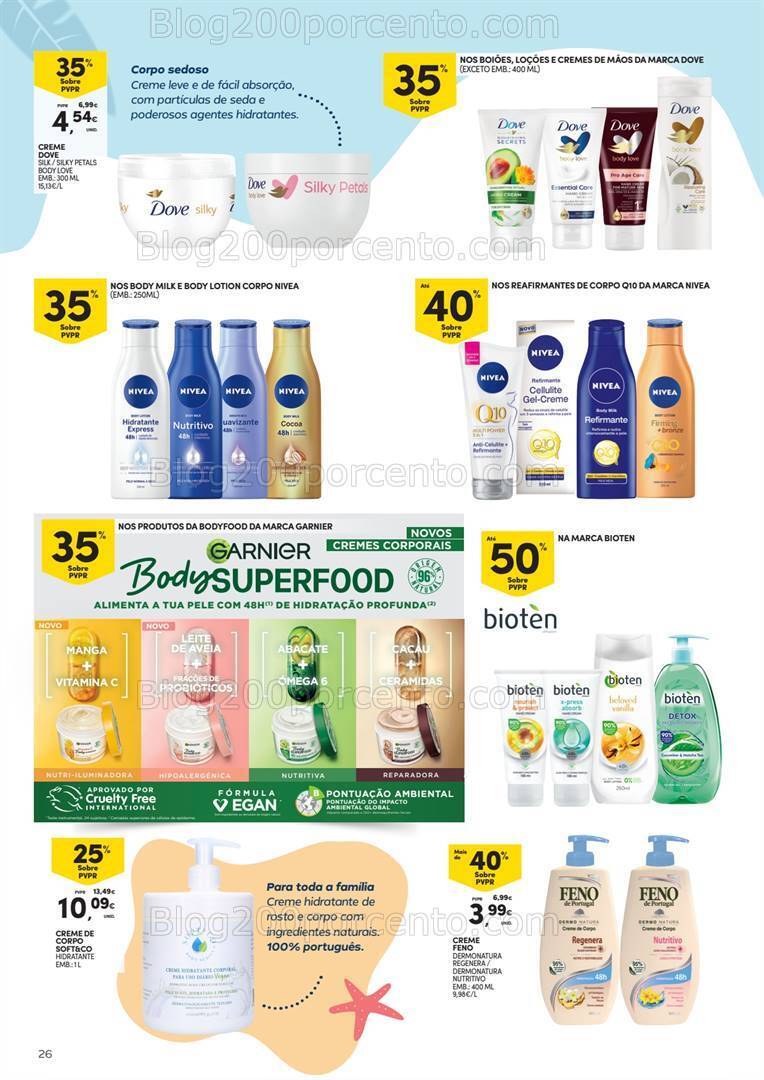 Antevisão Folheto CONTINENTE Verão Promoções de 25 junho a 28 julho