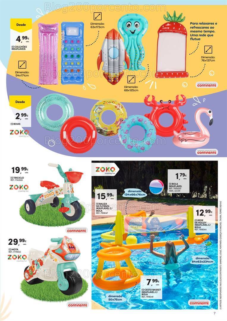 Antevisão Folheto CONTINENTE Verão Promoções de 25 junho a 28 julho