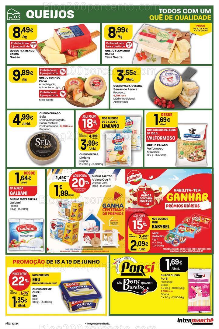 Antevisão Folheto INTERMARCHÉ Promoções de 13 a 19 junho