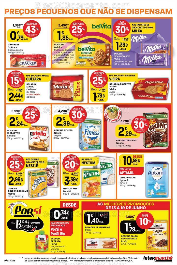 Antevisão Folheto INTERMARCHÉ Promoções de 13 a 19 junho