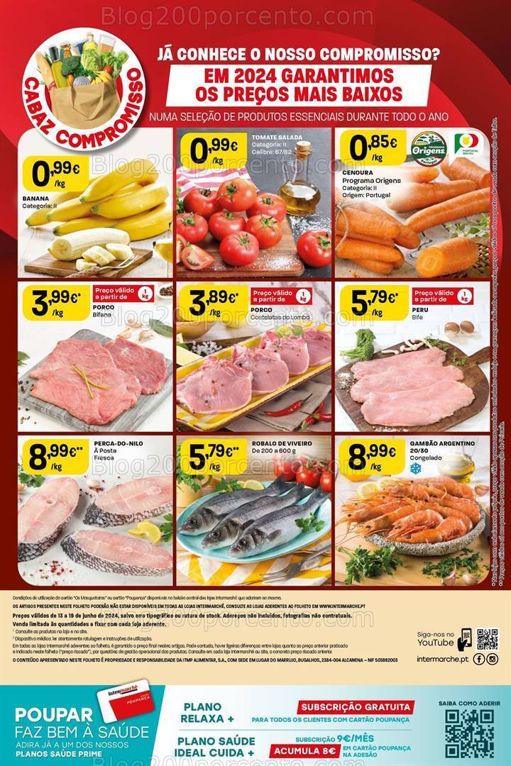 Antevisão Folheto INTERMARCHÉ Promoções de 13 a 19 junho