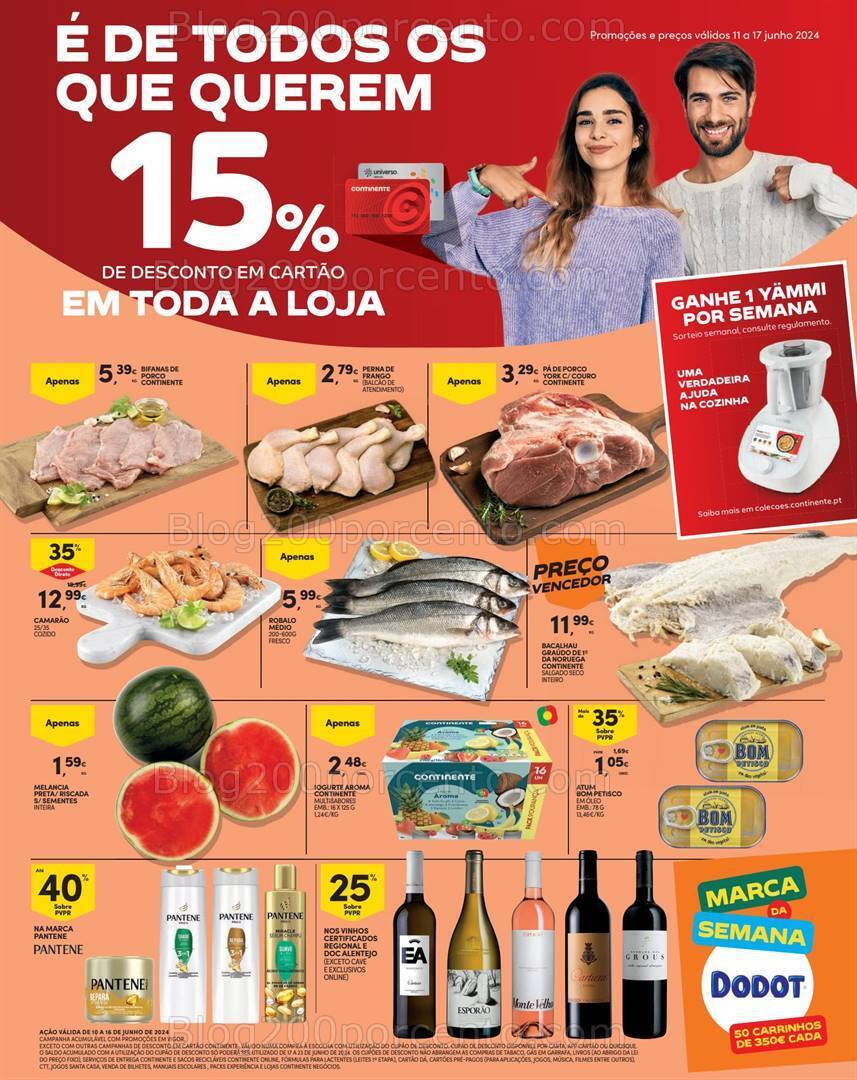 Antevisão Folheto CONTINENTE Madeira Promoções de 11 a 17 junho