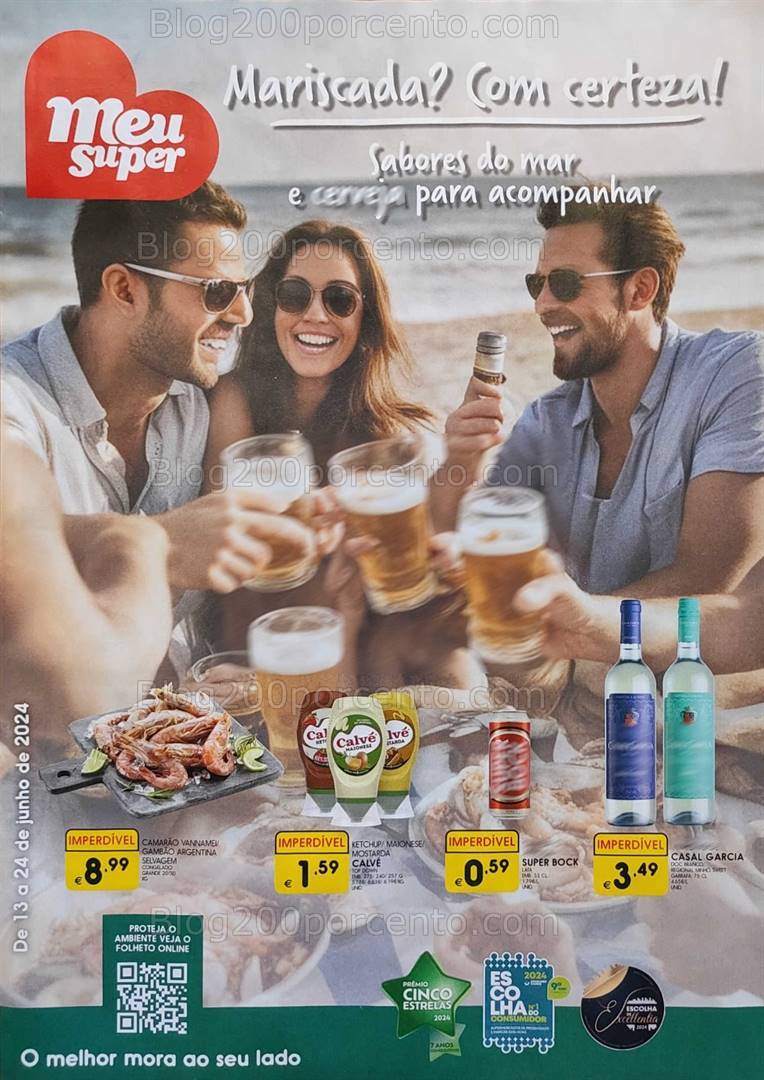 Antevisão Folheto MEU SUPER Verão Promoções de 11 a 24 junho