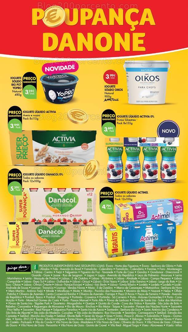 Antevisão Folheto PINGO DOCE Especial Iogurtes Promoções de 25 junho a 8 julho