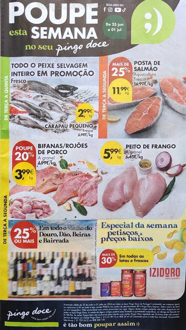 Antevisão Folheto PINGO DOCE Super Promoções de 25 junho a 1 julho