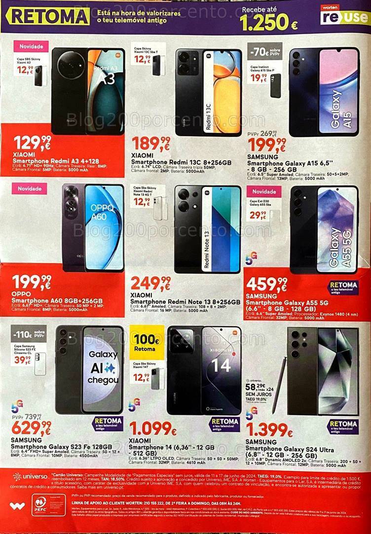 Antevisão Folheto WORTEN Promoções de 11 a 17 junho
