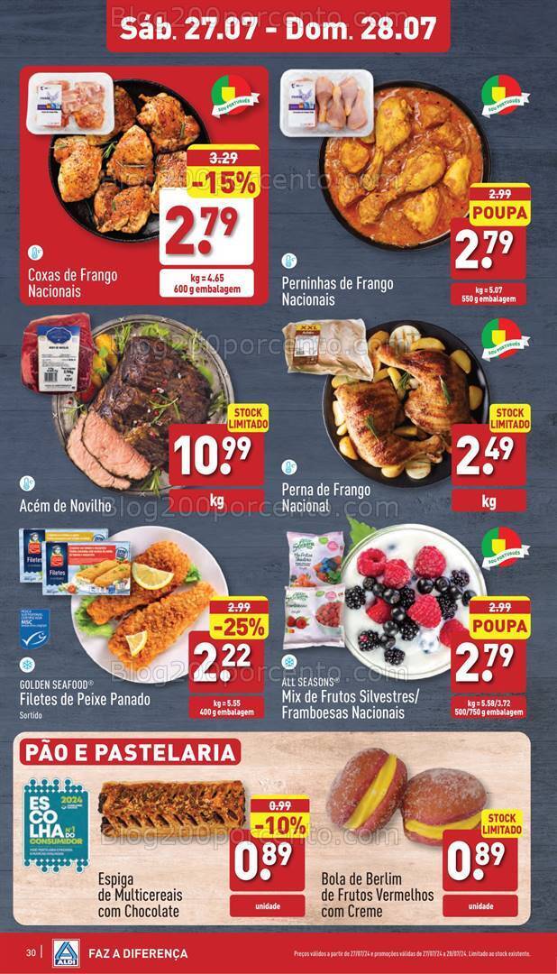 Antevisão Folheto ALDI Promoções de 24 a 30 julho