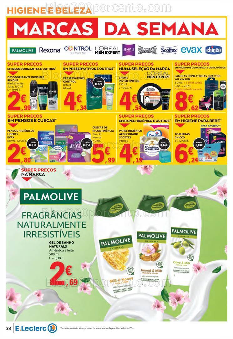 Antevisão Folheto E-LECLERC Promoções de 11 a 17 julho