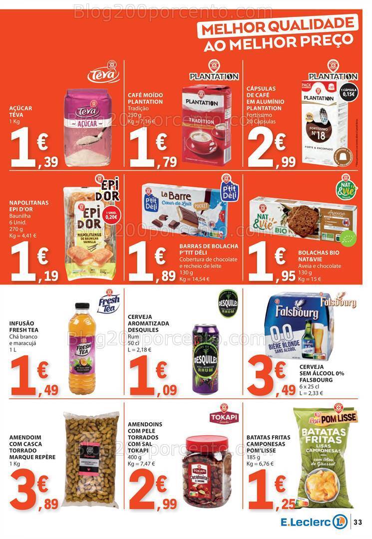 Antevisão Folheto E-LECLERC Promoções de 11 a 17 julho