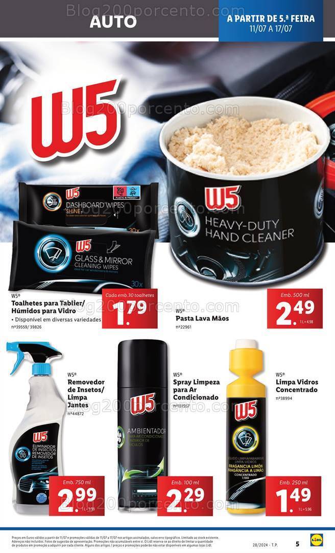 Antevisão Folheto LIDL Bazar Promoções a partir de 11 julho