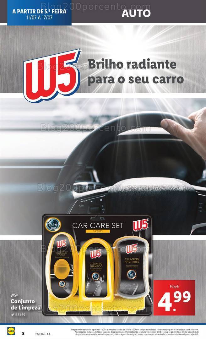 Antevisão Folheto LIDL Bazar Promoções a partir de 11 julho