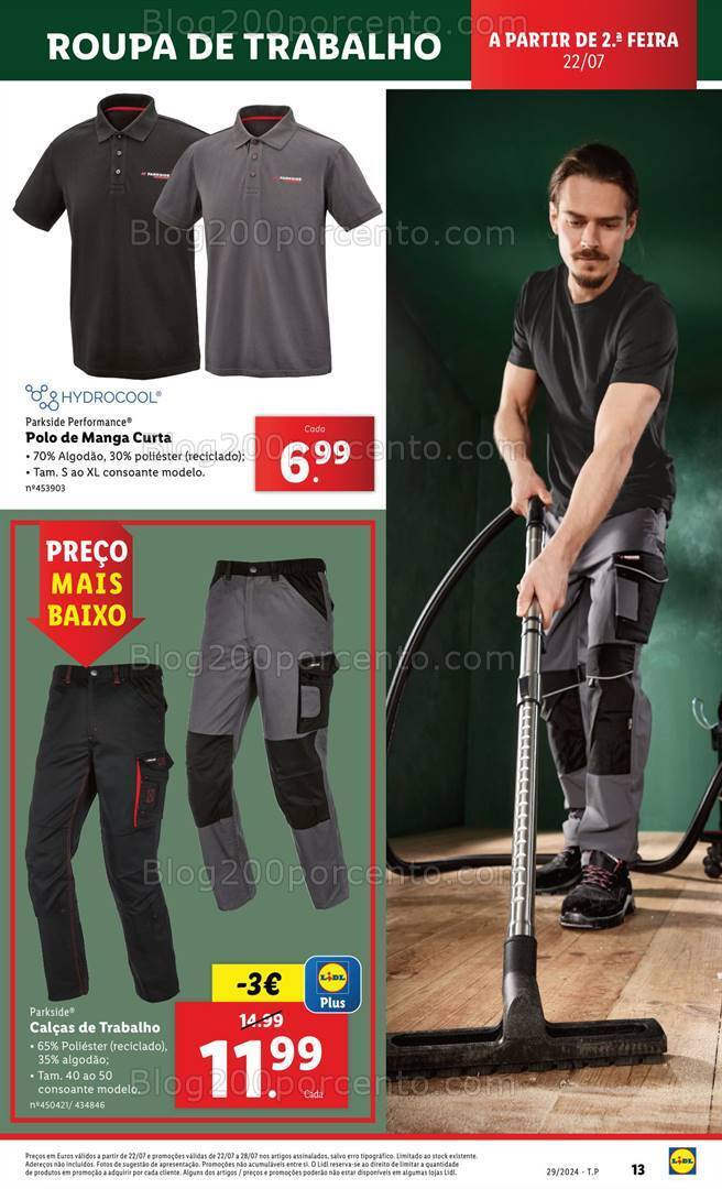 Antevisão Folheto LIDL Bazar Promoções a partir de 22 julho