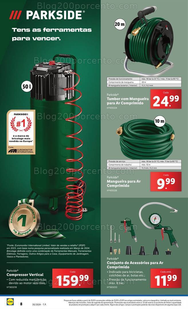 Antevisão Folheto LIDL Bazar Promoções a partir de 25 julho