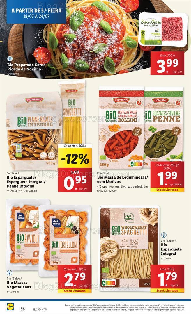 Antevisão Folheto LIDL Promoções de 18 a 24 julho