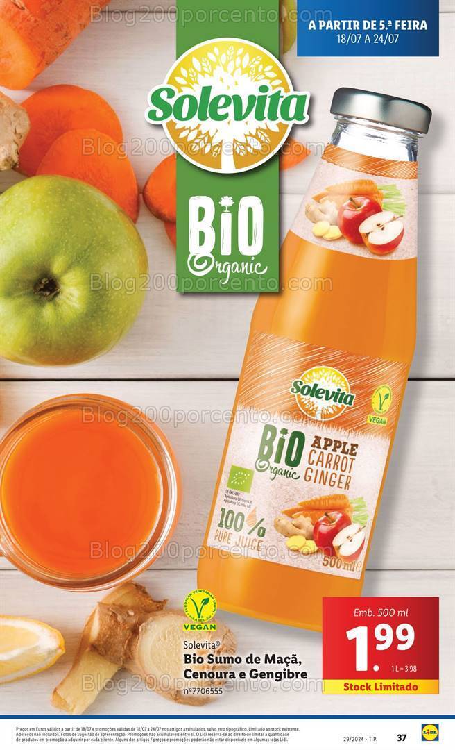 Antevisão Folheto LIDL Promoções de 18 a 24 julho