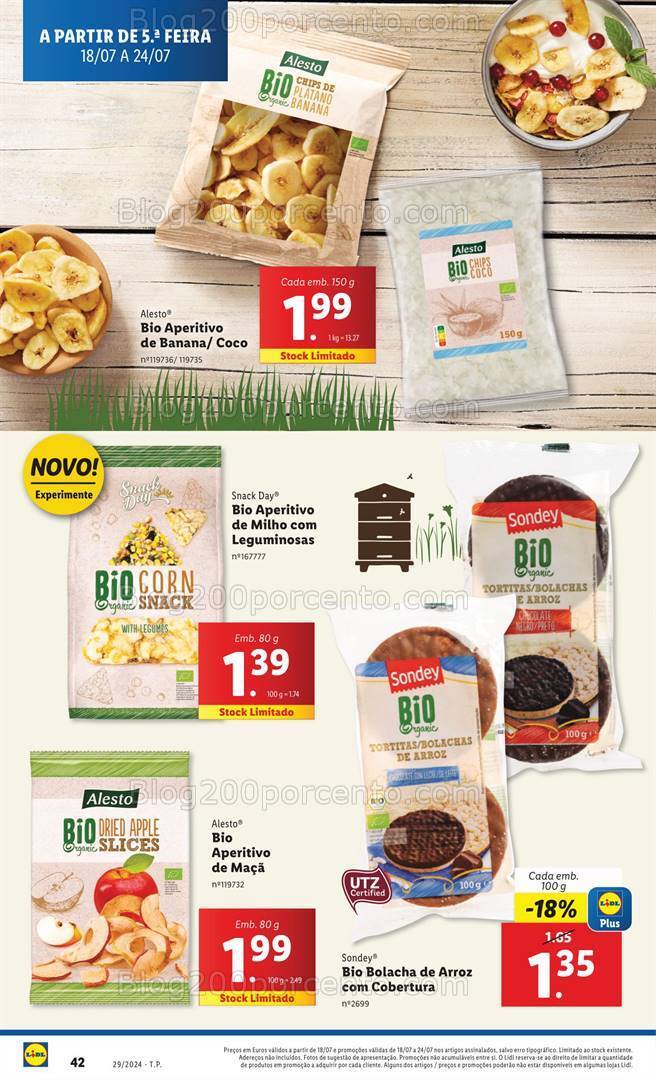 Antevisão Folheto LIDL Promoções de 18 a 24 julho