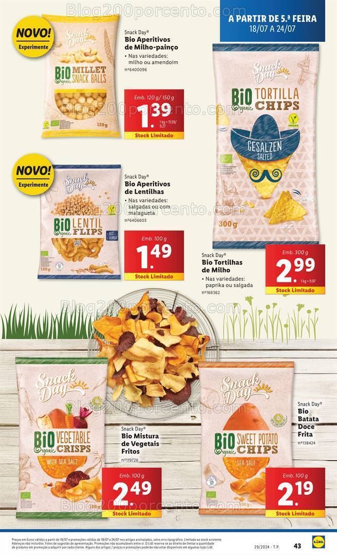 Antevisão Folheto LIDL Promoções de 18 a 24 julho