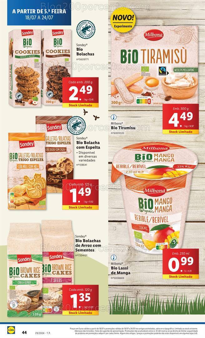 Antevisão Folheto LIDL Promoções de 18 a 24 julho