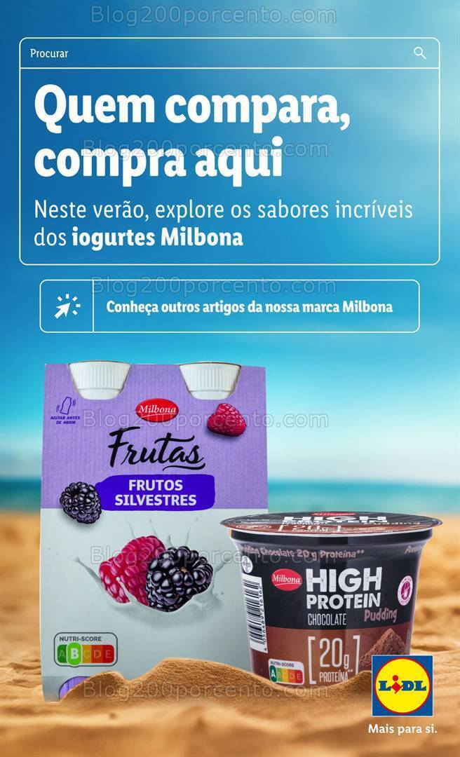 Antevisão Folheto LIDL Supermercado Promoções de 22 a 24 julho