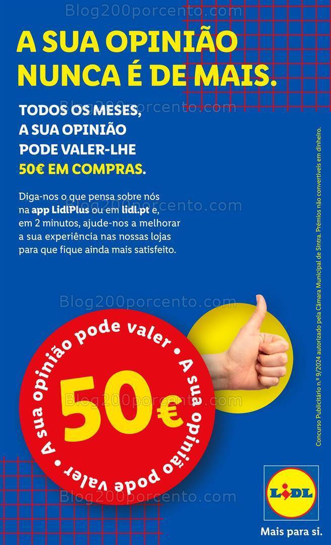 Antevisão Folheto LIDL Promoções de 25 a 31 julho