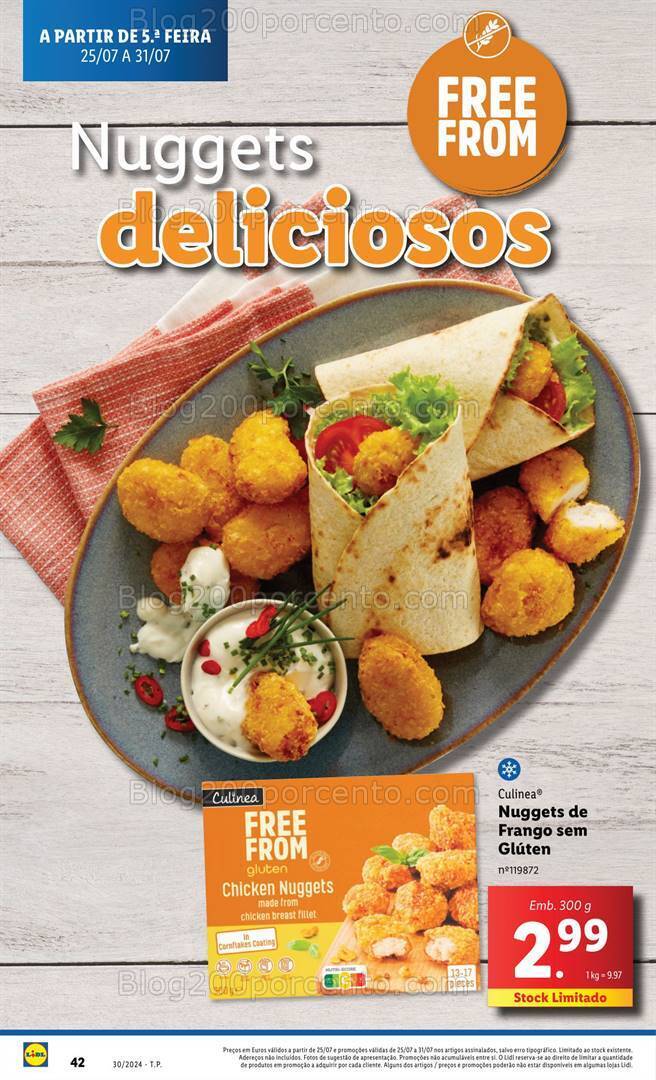 Antevisão Folheto LIDL Promoções de 25 a 31 julho
