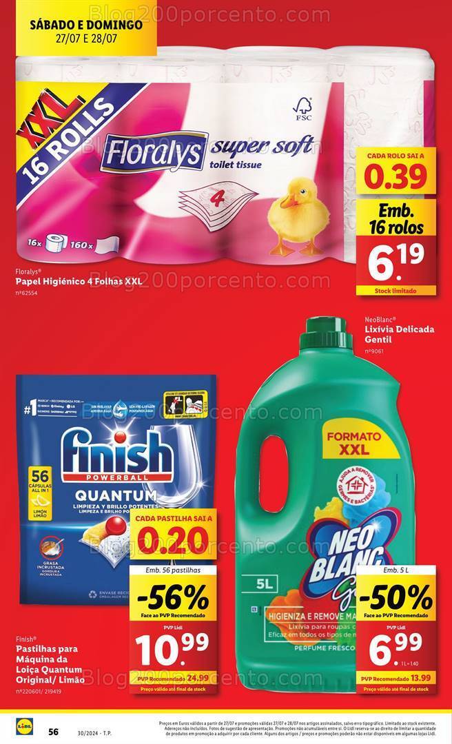 Antevisão Folheto LIDL Promoções de 25 a 31 julho