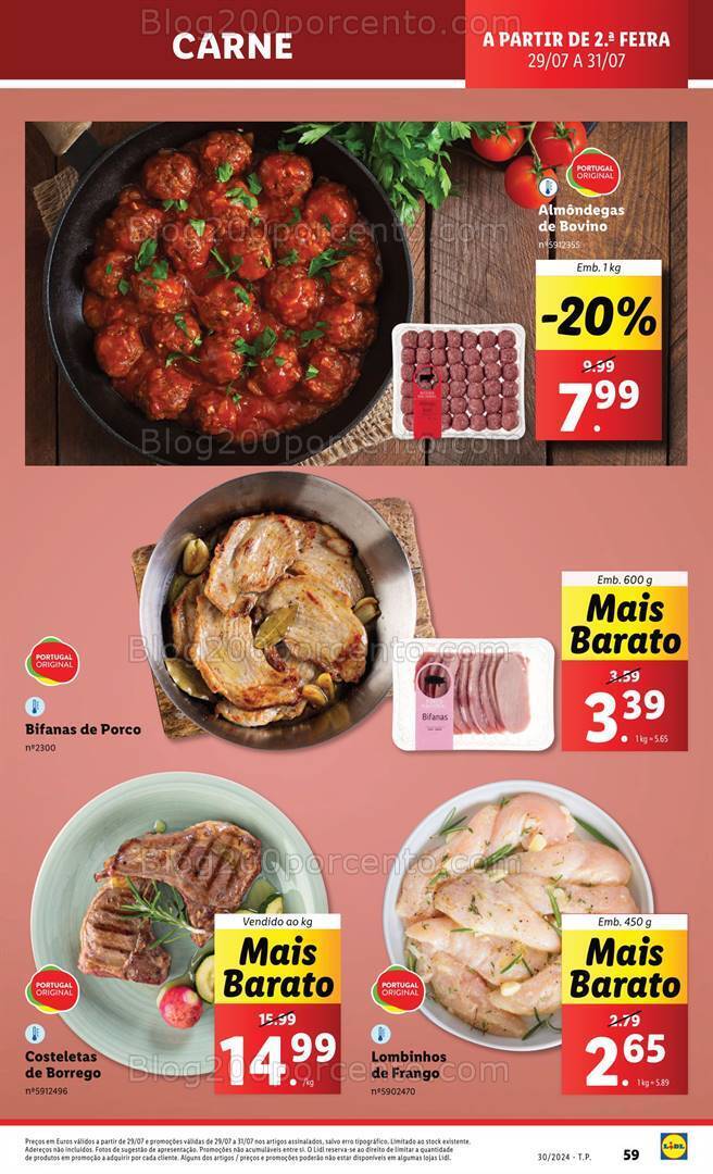 Antevisão Folheto LIDL Promoções de 25 a 31 julho