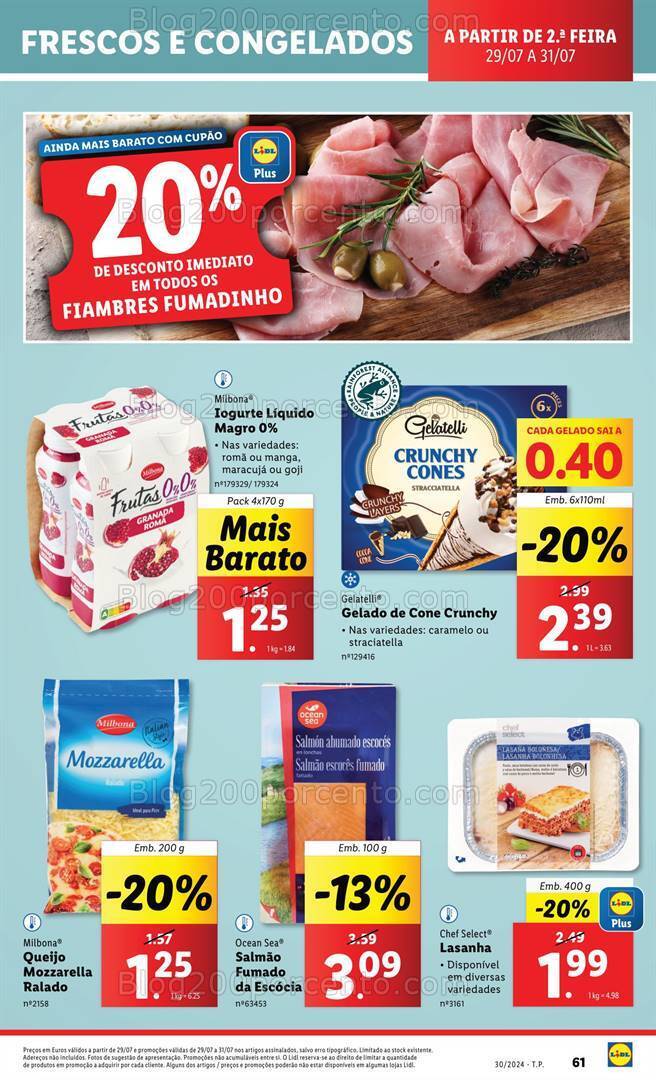 Antevisão Folheto LIDL Promoções de 25 a 31 julho