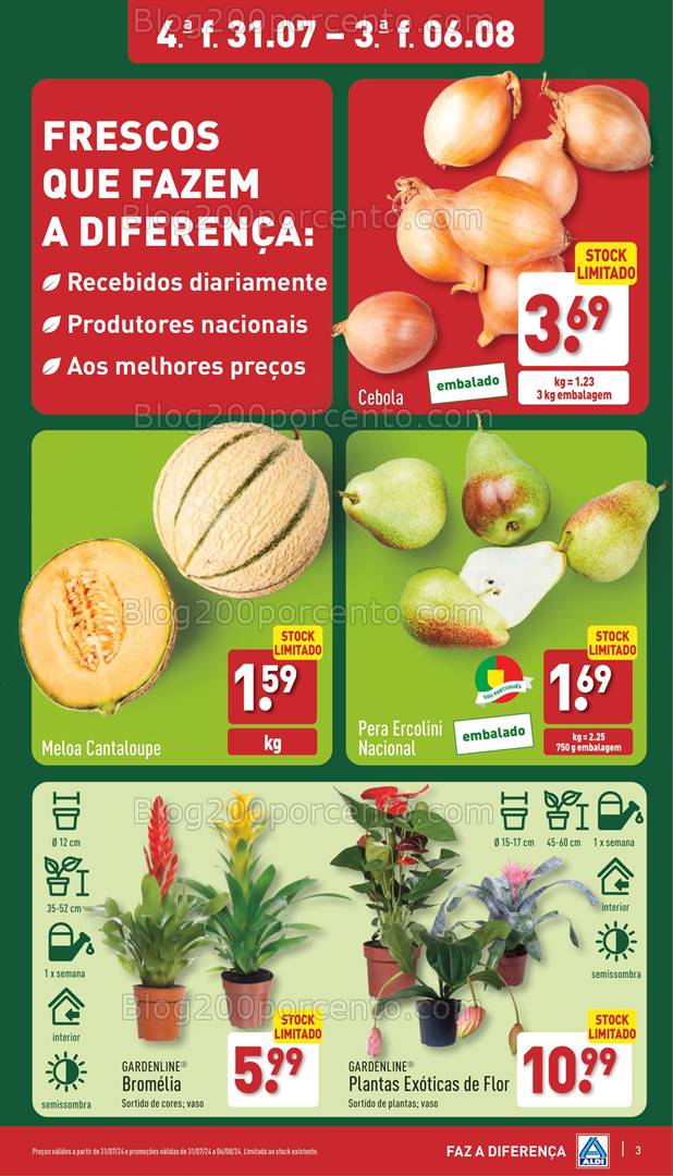 Antevisão Folheto ALDI Promoções de 31 julho a 6 agosto