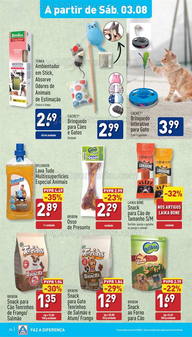 Antevisão Folheto ALDI Promoções de 31 julho a 6 agosto