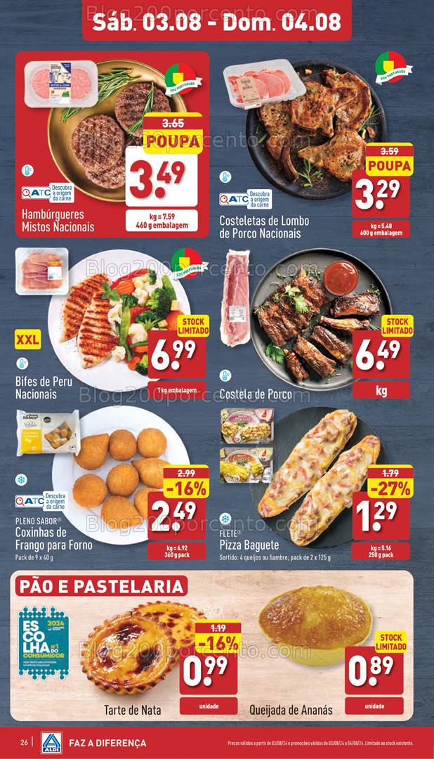 Antevisão Folheto ALDI Promoções de 31 julho a 6 agosto