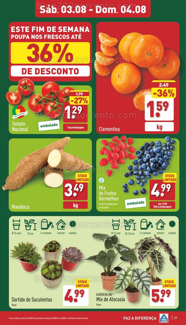 Antevisão Folheto ALDI Promoções de 31 julho a 6 agosto