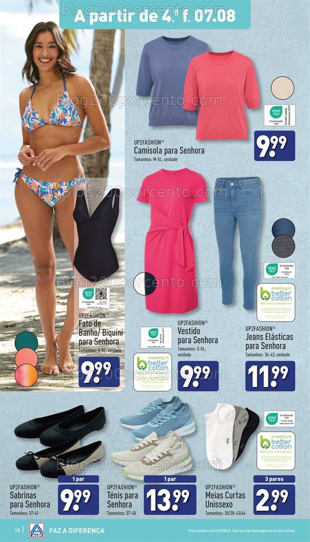 Antevisão Folheto ALDI Bazar Promoções de 7 a 13 agosto
